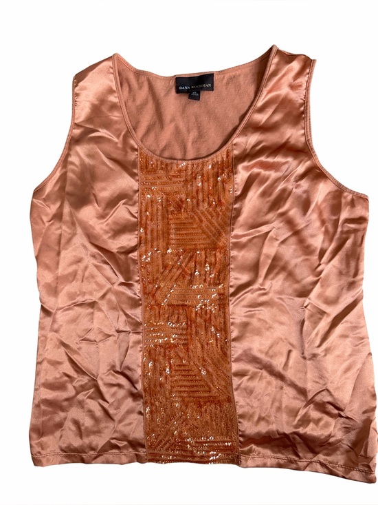Dana Buchman Tops - DANA BUCHMAN Women Polyester Tank Top XL Sequin Party Cocktail